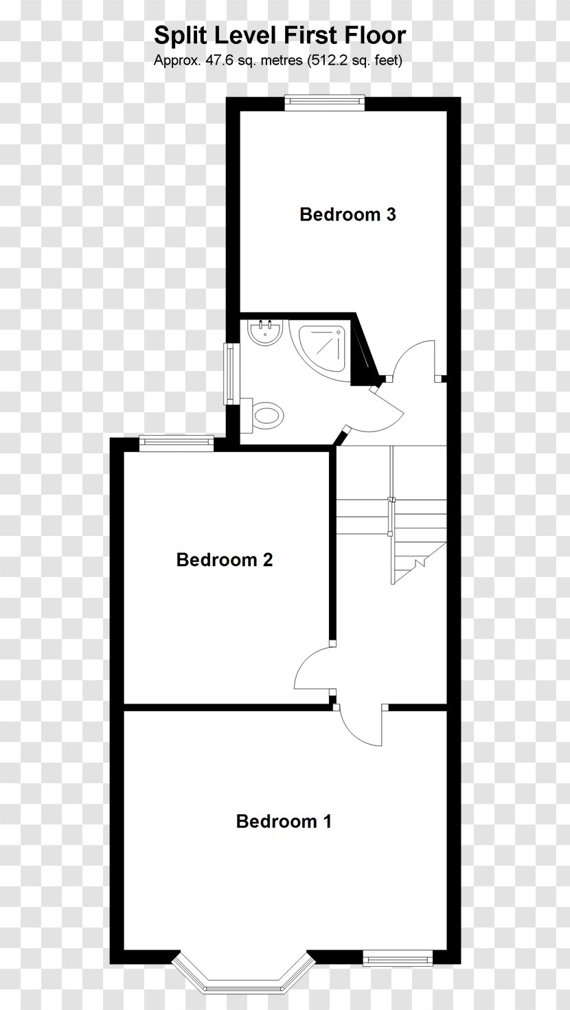 House Floor Plan Bedroom - Ranelagh Transparent PNG