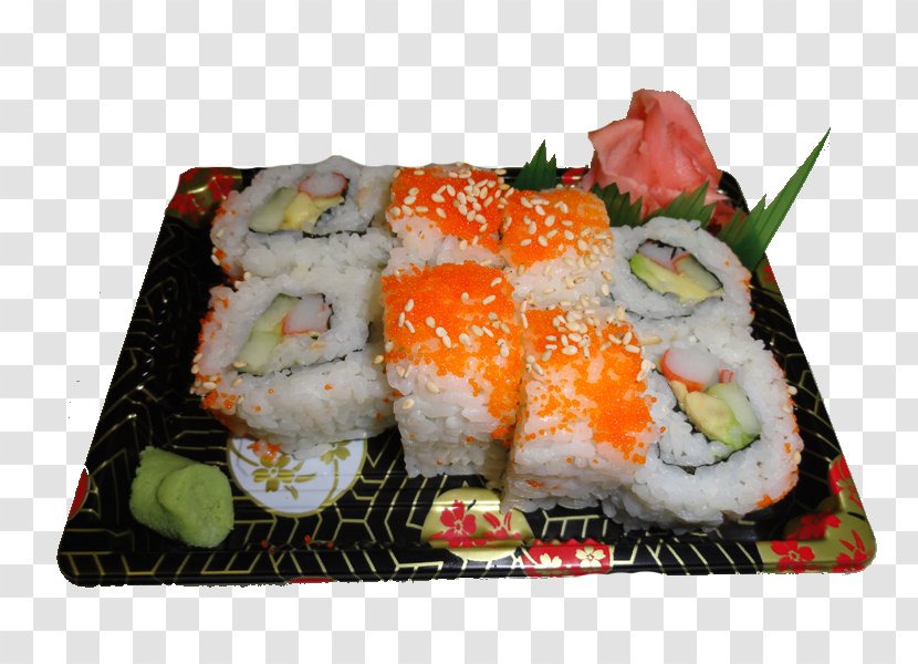 California Roll Sashimi Sushi Gimbap Tempura - Food Transparent PNG