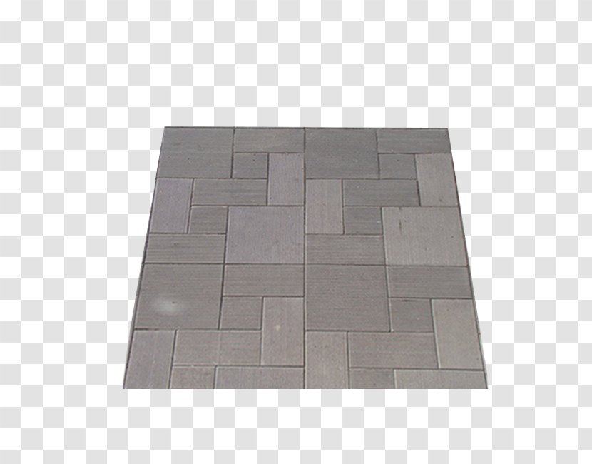 Floor Square Angle Tile Pattern - Grey - Slate Road Transparent PNG