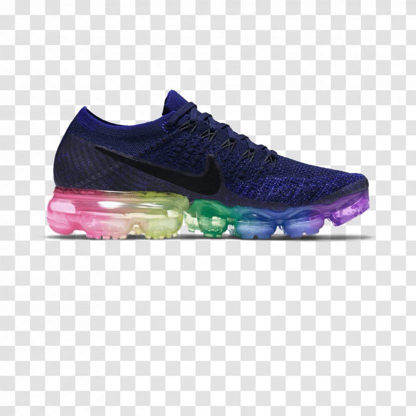 Nike Air Force Sports Shoes VaporMax 2 Men's Flyknit - Aqua - White Vans For Women Transparent PNG