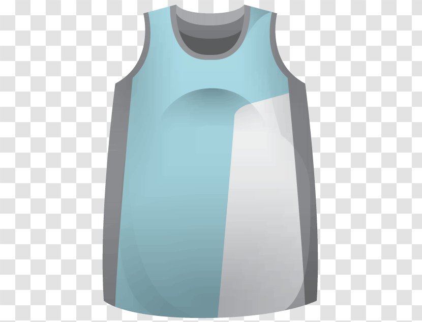 T-shirt Gilets Sleeveless Shirt - Sleeve - Basketball Uniform Transparent PNG