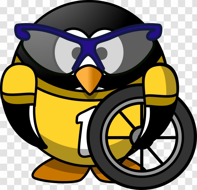 Bicycle Wheels Cycling Clip Art Penguin Transparent PNG