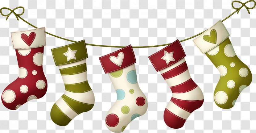 Christmas Tree Sock Decoration - Stocking - Socks Transparent PNG
