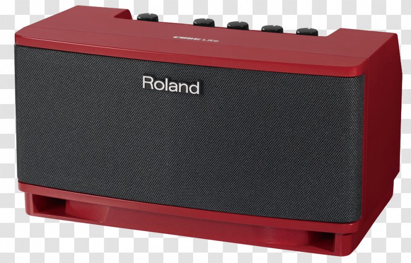 Guitar Amplifier Electric Roland Micro Cube Lite - Watercolor Transparent PNG