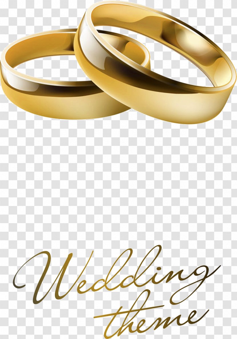 Wedding Invitation Ring Clip Art - Diamond - Vector Material Transparent PNG