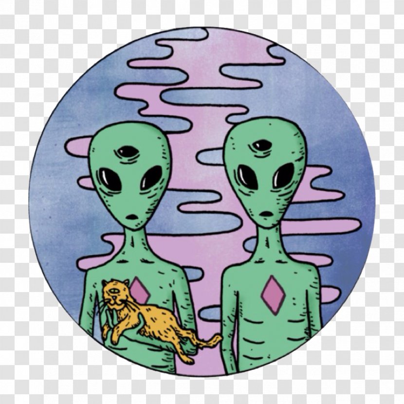 Alien Drawing Artist Extraterrestrial Life - Digital Art Transparent PNG