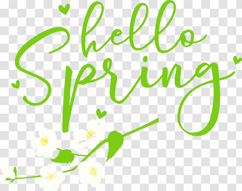 Hello Spring Spring Transparent PNG