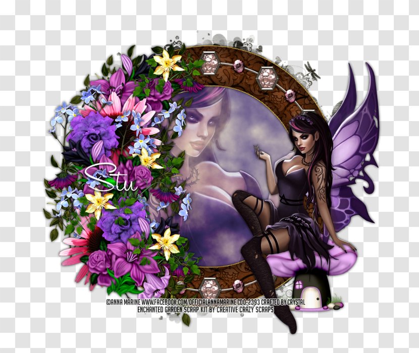 Floral Design Cut Flowers Fairy - Violet - Flower Transparent PNG