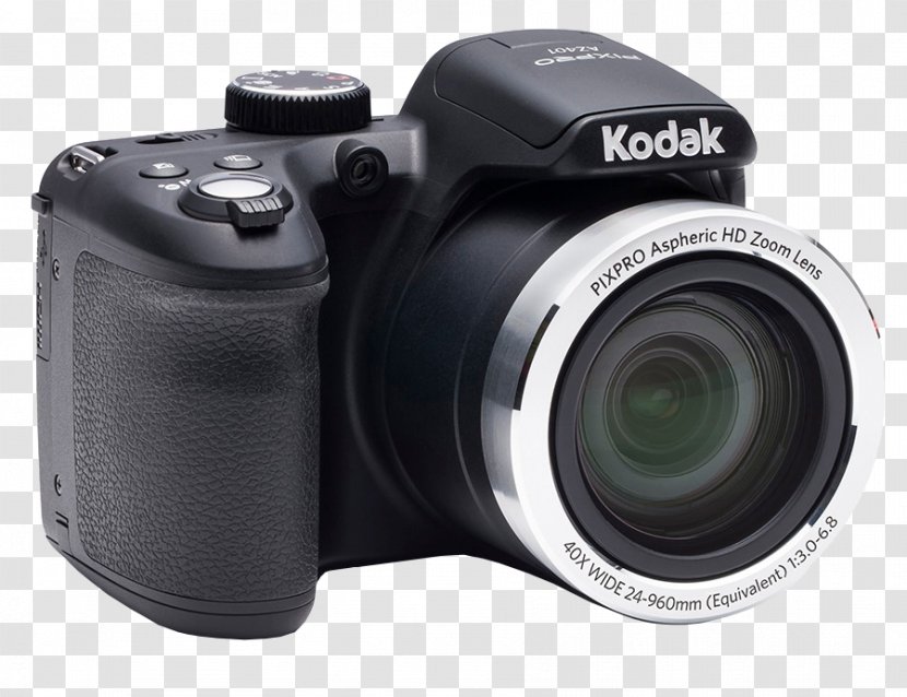 Kodak PixPro AZ365 Point-and-shoot Camera Zoom Lens Photography - Cameras Optics Transparent PNG