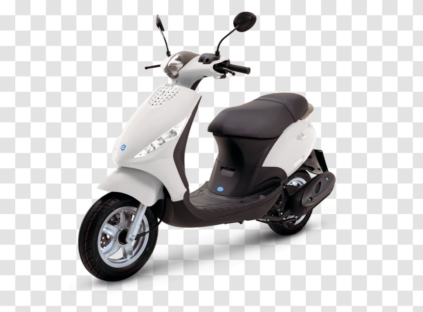 Piaggio Zip Scooter Motorcycle Two-stroke Engine - Derbi Transparent PNG