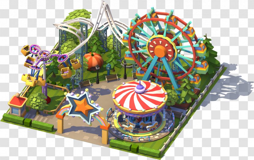 SimCity Social The Sims 3 4 - Recreation - Amusement Park Transparent PNG