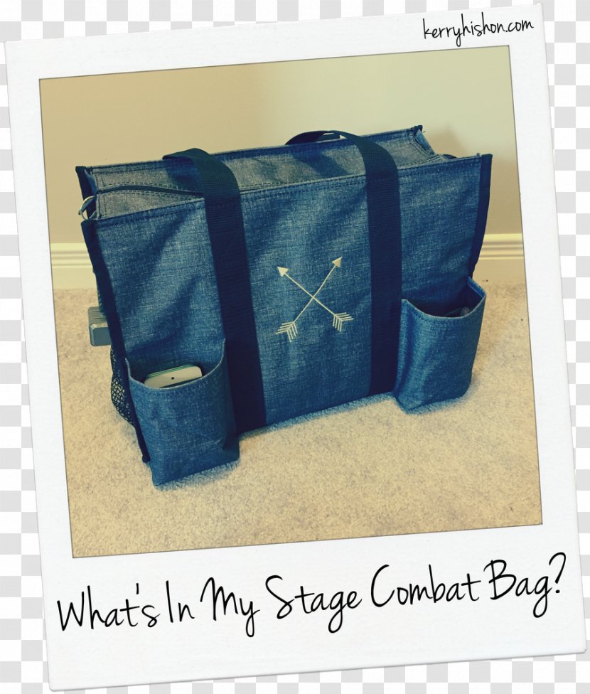 Stage Combat Handbag - Cobalt Blue - SCB Transparent PNG