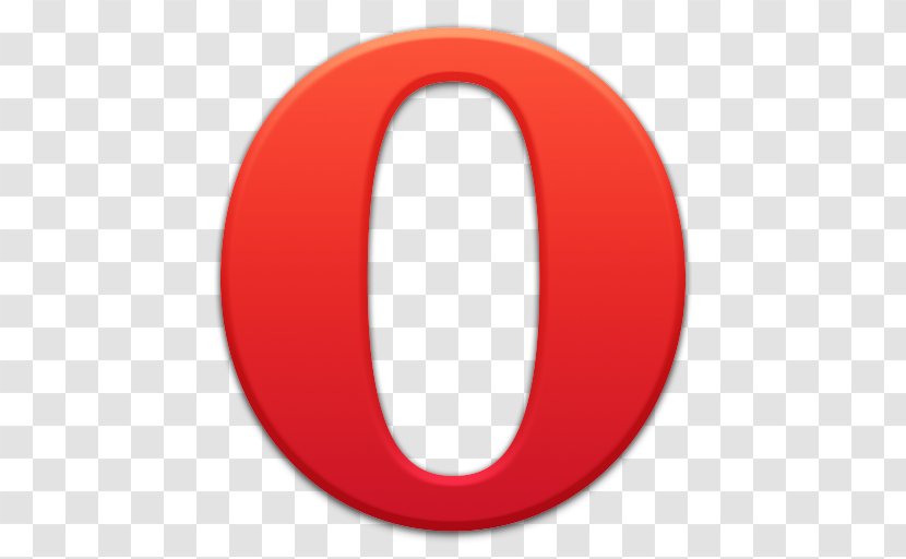 Symbol Oval Circle - Android - Opera Transparent PNG