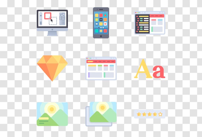 Icon Design Web Graphic - Flat Transparent PNG