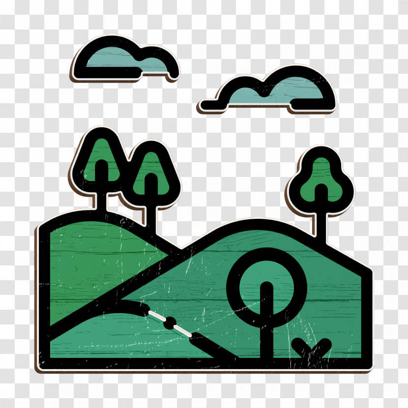 Mountain Icon Hill Icon Landscapes Icon Transparent PNG