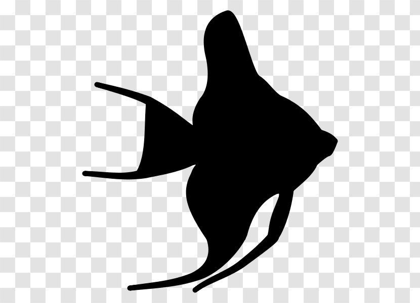 Cat Silhouette Marine Mammal Tail Clip Art Transparent PNG