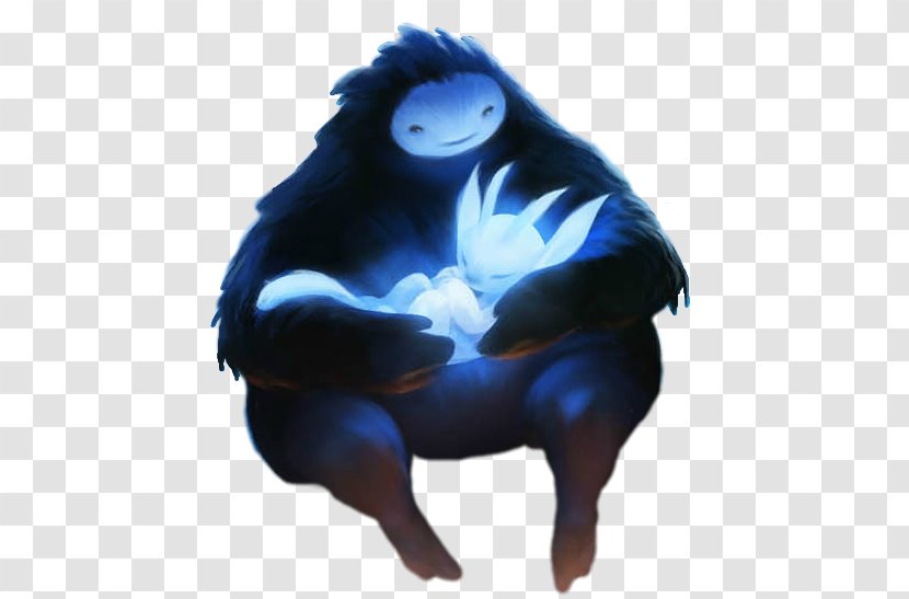 Ori And The Blind Forest Video Game Metroidvania Platform - Blue Transparent PNG