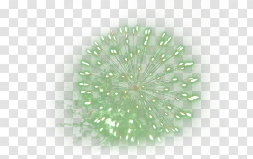 Green Pattern - Fireworks HD Material Transparent PNG