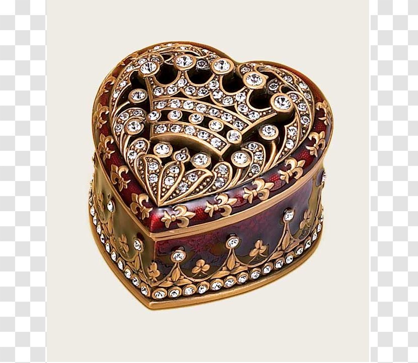 Keepsake Box Ring Metal Gemstone Transparent PNG