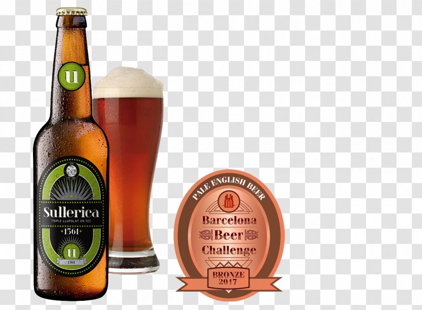 Ale Sullerica Cervesa Artesana - Bronze - Cerveza De Mallorca Beer Bottle LagerBeer Transparent PNG