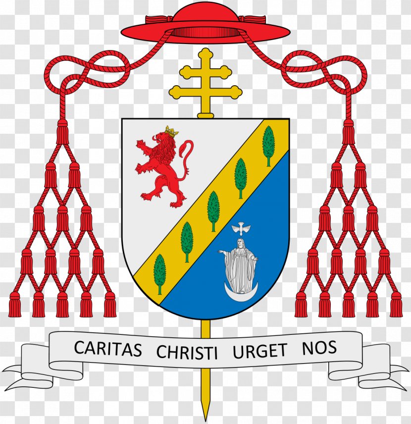 Holy See Archbishop Diocese Coat Of Arms Cardinal - Pope - Silva Transparent PNG