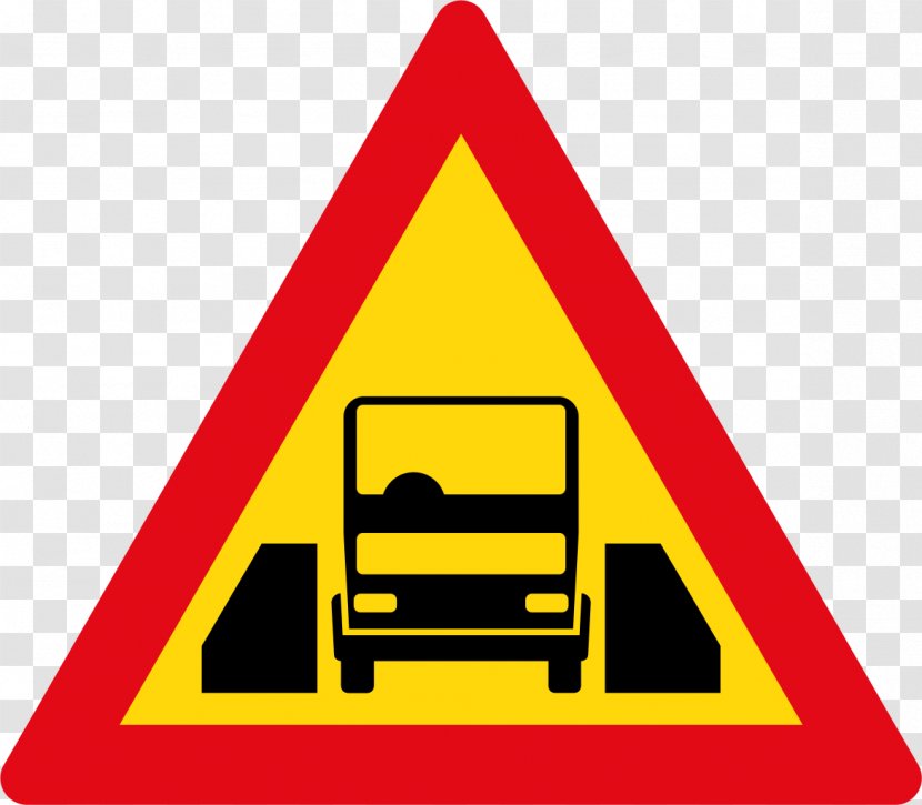 Traffic Sign Road Warning Speed Bump - Grade - Administrative Penalty Transparent PNG