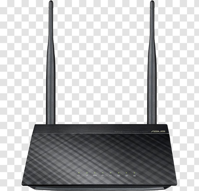 ASUS RT-N12 D1 Wireless Router - 300 Mbps2.4 GHz802.11b/g/n RepeaterAntene Transparent PNG