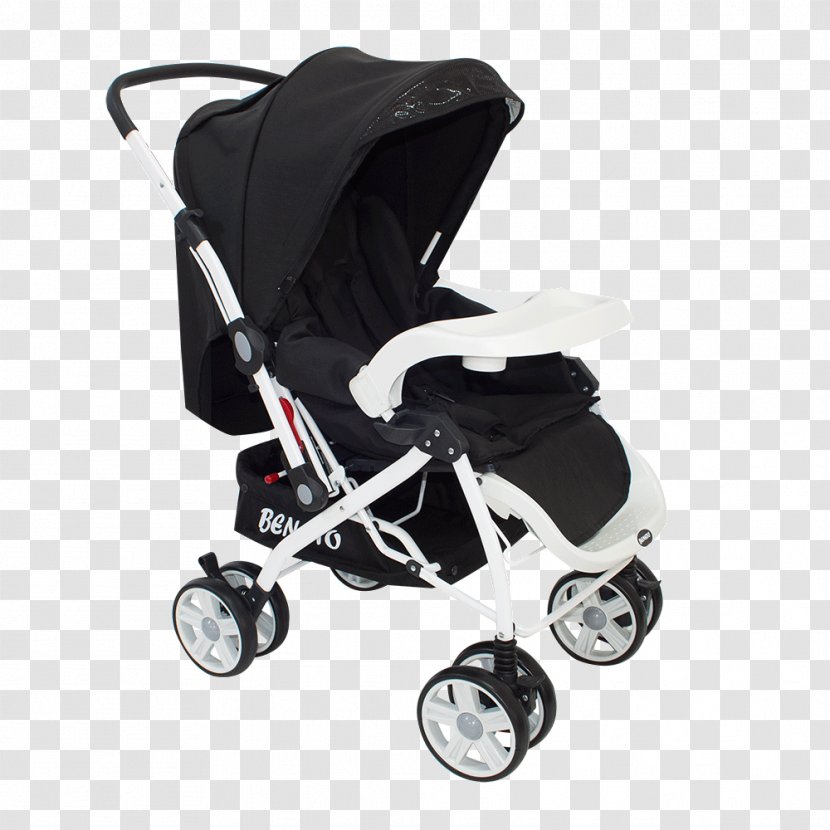 Baby Transport BENETO BT-888 Leather Infant Child Wagon - Black Transparent PNG