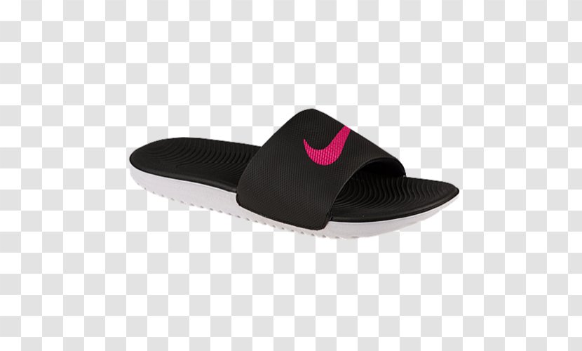 NIKE Women's Kawa Slide Sandal Nike Sliders - Outdoor Shoe Transparent PNG