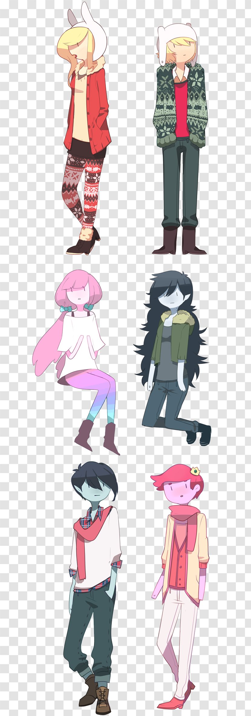 Finn The Human Marceline Vampire Queen Princess Bubblegum Ice King Fionna And Cake - Heart Transparent PNG
