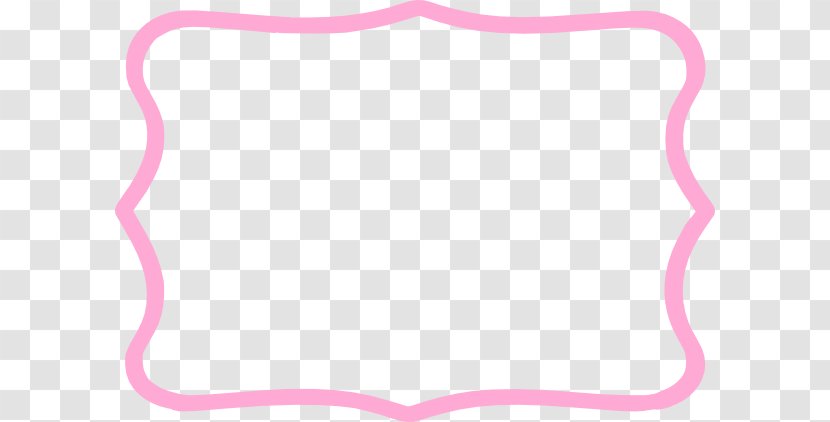 Area Pattern - Pink - Sophisticated Frame Cliparts Transparent PNG