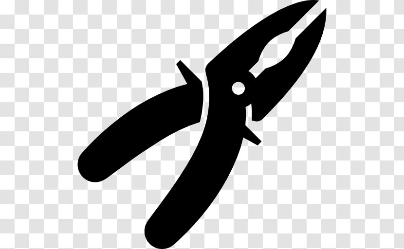 Tool Pliers - Black And White Transparent PNG