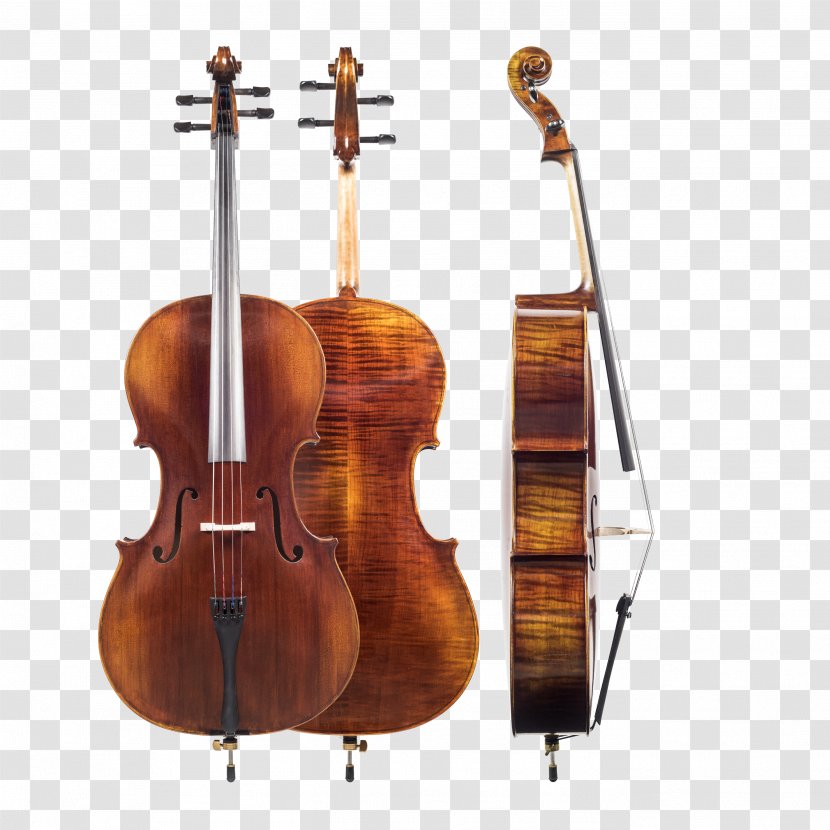 Cello Violin Musical Instruments Viola - Silhouette - Trombone Transparent PNG