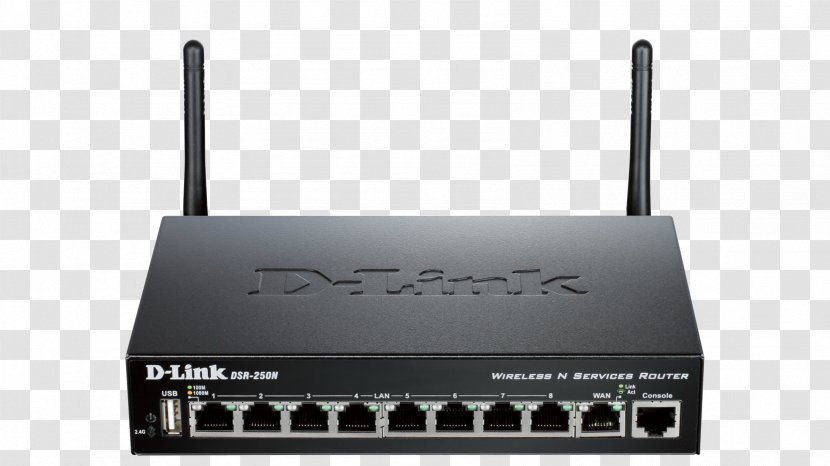 Router D-Link IEEE 802.11n-2009 Wireless Virtual Private Network - Firewall - Wifi Transparent PNG