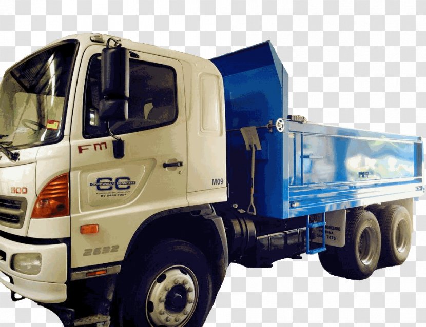 Cordwells Concrete Cargo Truck Commercial Vehicle - Trailer - Car Transparent PNG