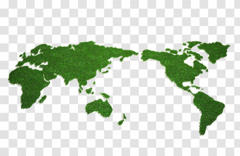 Globe World Map Dynic USA Corporation - Green Transparent PNG