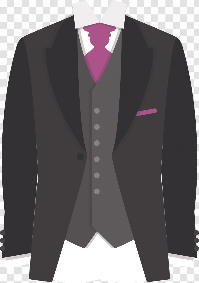 Suit Formal Wear - Gentleman - Vector Transparent PNG