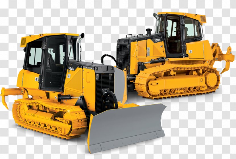 Bulldozer Caterpillar Inc. Komatsu Limited John Deere Heavy Machinery - Wheel Tractorscraper Transparent PNG