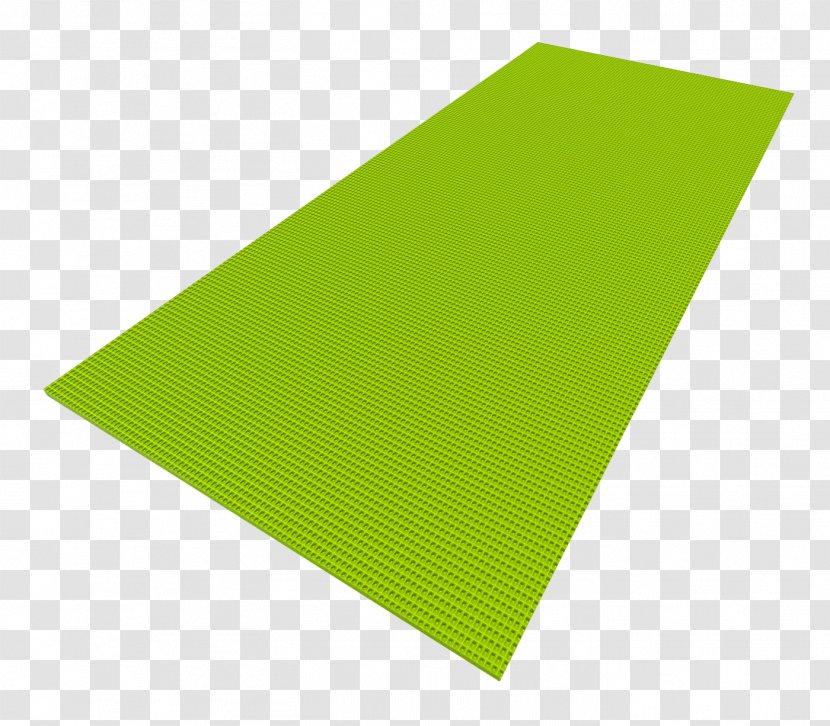 Yoga Mat Green Material - Grass Transparent PNG