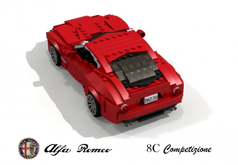 Alfa Romeo 8C Competizione Sports Car Maserati GranTurismo - Automotive Exterior Transparent PNG