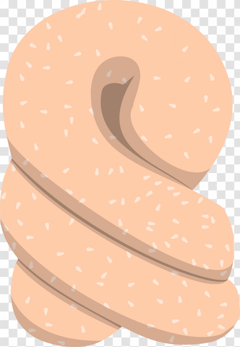 Pretzel Twist Bread Clip Art - Donut Transparent PNG