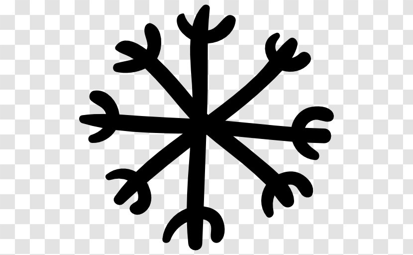 Snowflake - Symbol - Royaltyfree Transparent PNG