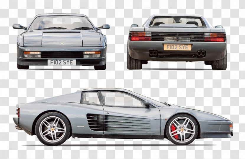 Nissan Skyline GT-R Sports Car Ferrari Testarossa - F50 Transparent PNG