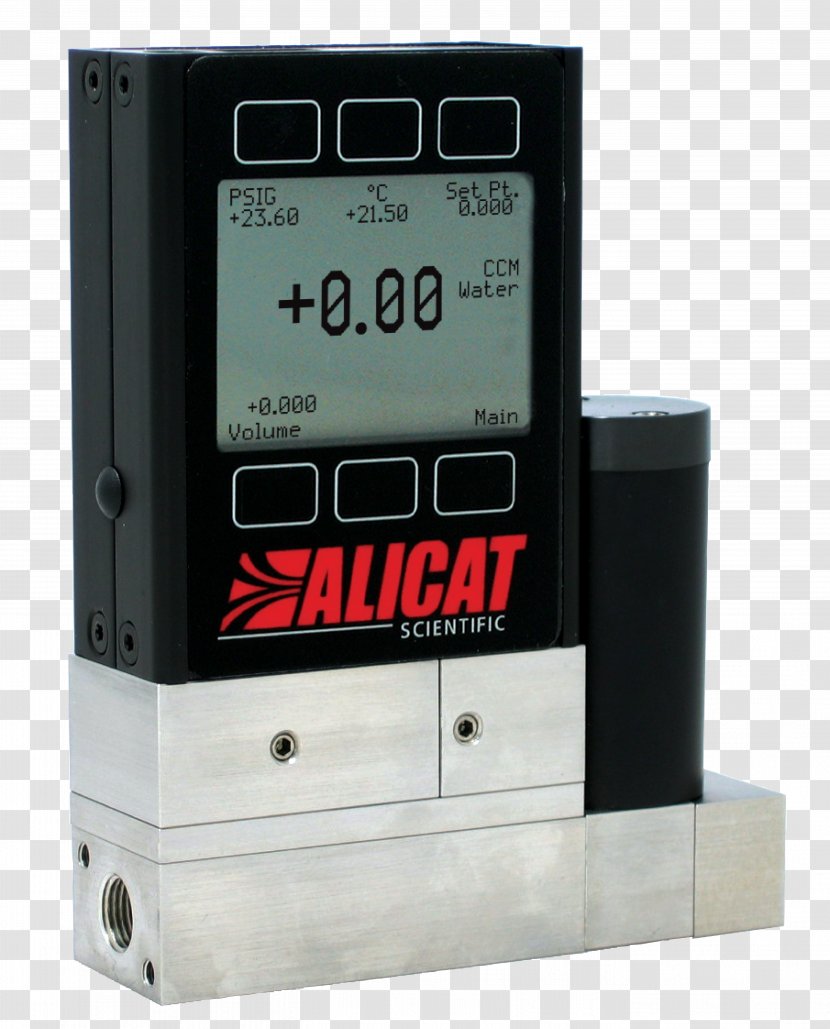 Mass Flow Controller Pressure Sensor Rate Liquid - Meter Transparent PNG