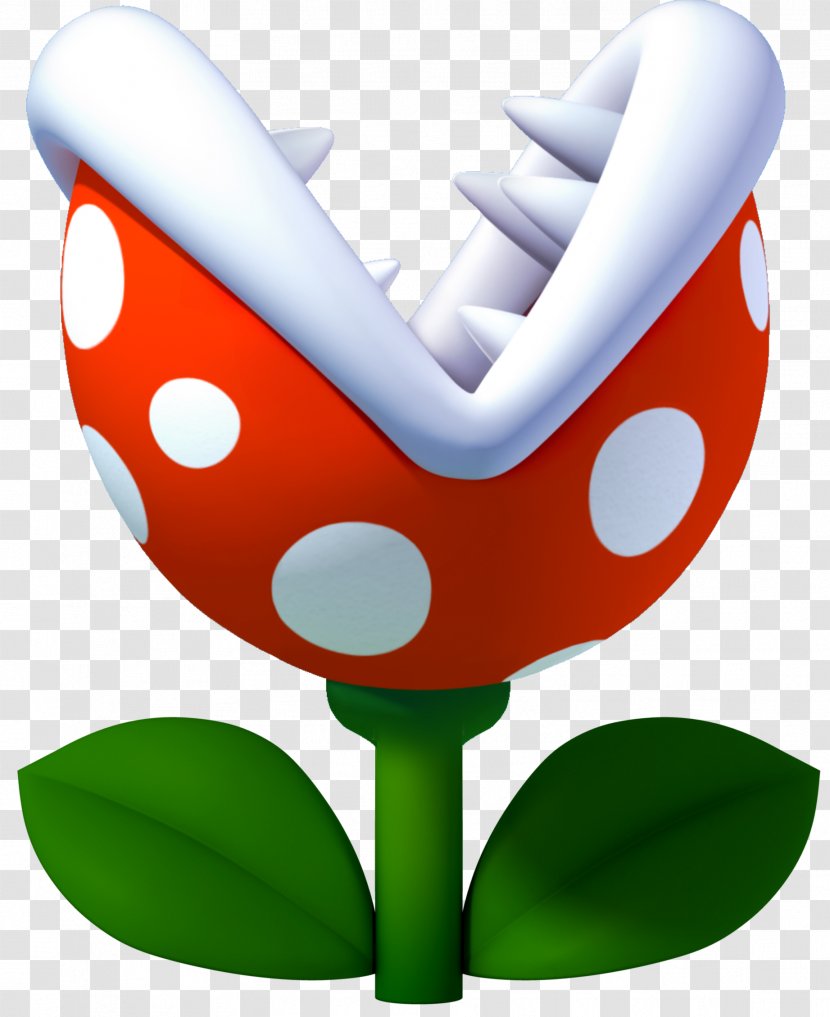 Super Mario Bros. New Bros Wii - Plant Transparent PNG