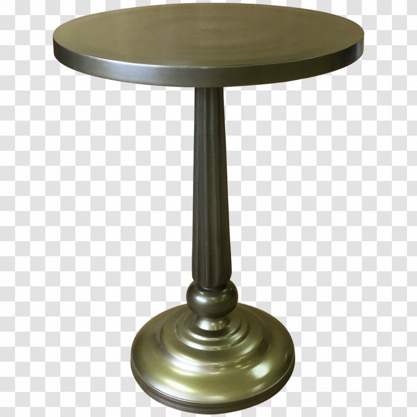 Table Metal Garden Furniture - End - Style Round Transparent PNG