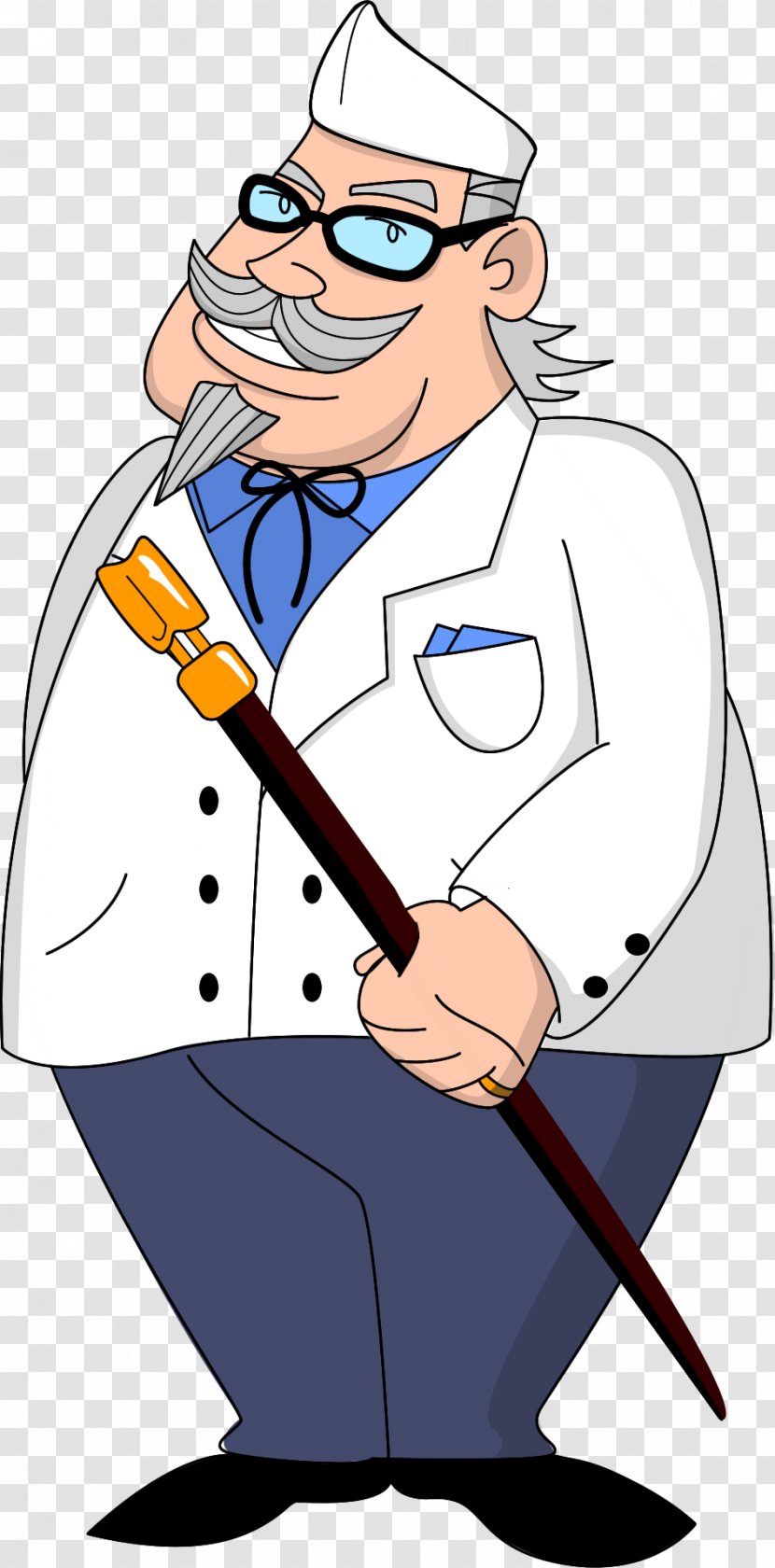 Finger Human Behavior Clothing Accessories Clip Art - Hand - Colonel Sanders Transparent PNG