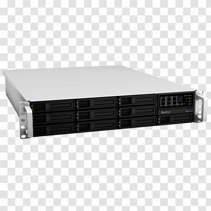 Synology RS18017XS+ Network Storage Systems Inc. Data RS3617xs+ NAS Rack (2U) Ethernet LAN Black - Server - & Riddle Transparent PNG
