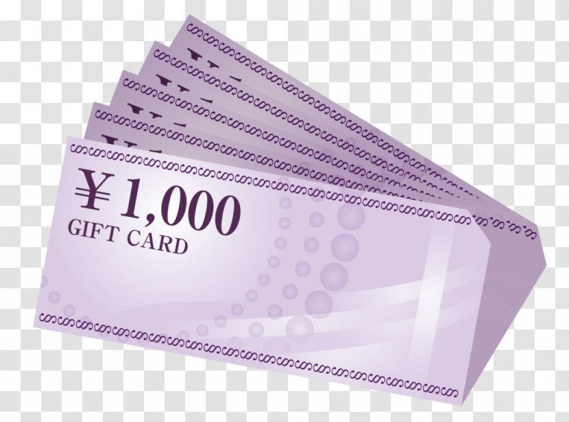 New Year Gift - Voucher - Paper Product Violet Transparent PNG