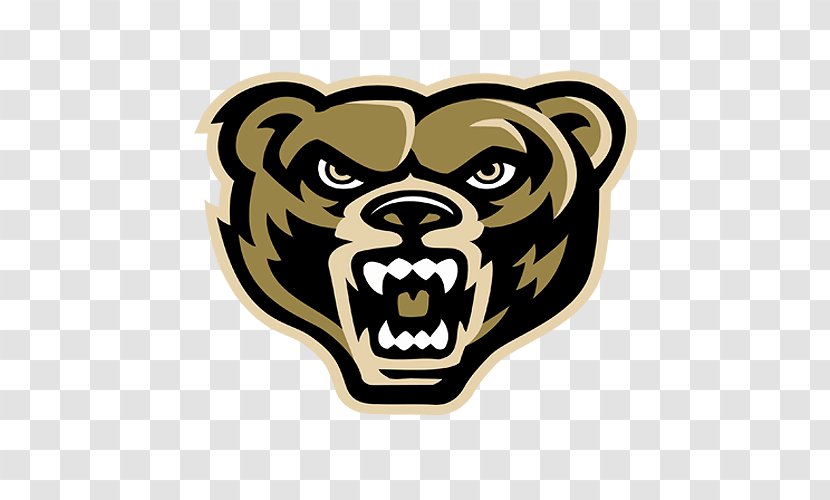 Oakland University Golden Grizzlies Men's Basketball Women's College - Head - Division I Ncaa Transparent PNG